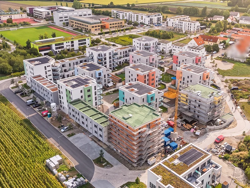 Bauprojekt Meisterstück Dachau der Mooseder Wohnbau- und Projektentwicklungs GmbH